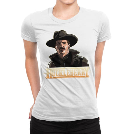 I'm Your Huckleberry - Womens Premium T-Shirts RIPT Apparel Small / White