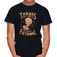 I Prefer My People Fictional - Mens T-Shirts RIPT Apparel Small / Black