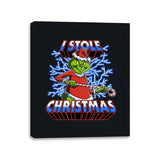 I Stole Christmas - Canvas Wraps Canvas Wraps RIPT Apparel 11x14 / Black