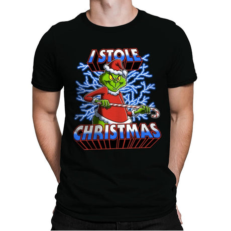 I Stole Christmas - Mens Premium T-Shirts RIPT Apparel Small / Black