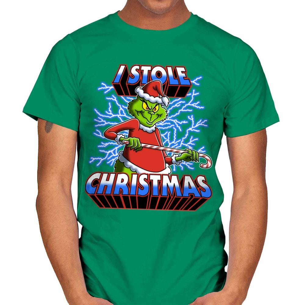 I Stole Christmas - Mens T-Shirts RIPT Apparel Small / Kelly