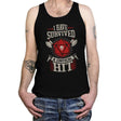 I Survived a Critical Hit - Tanktop Tanktop RIPT Apparel X-Small / Black