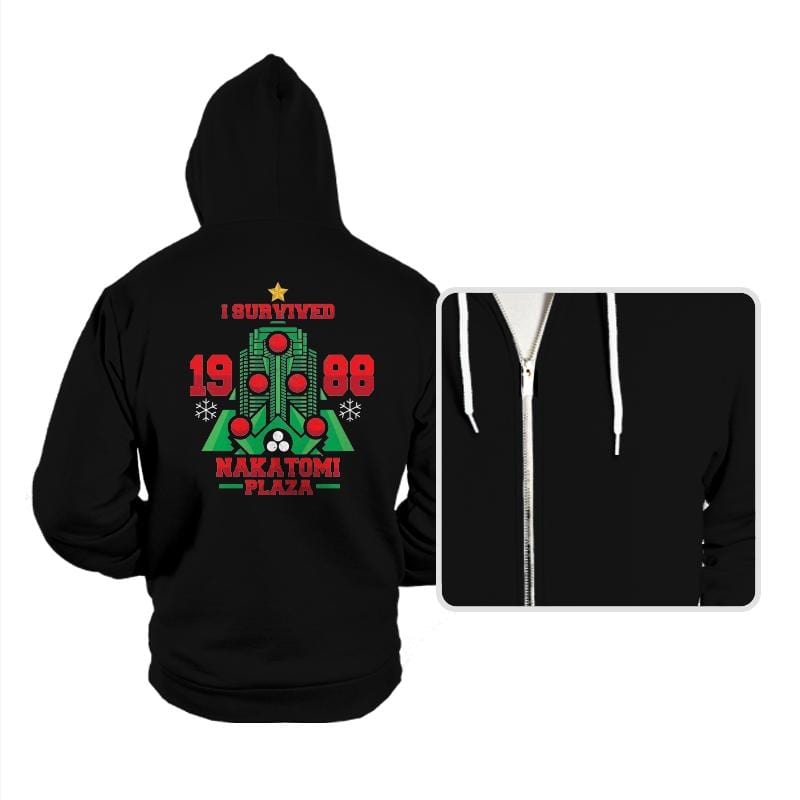 I Survived the Plaza - Hoodies Hoodies RIPT Apparel Small / Black