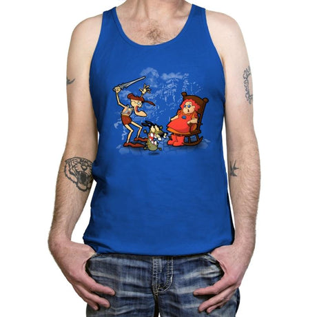 I've Got The Courage - Tanktop Tanktop RIPT Apparel X-Small / True Royal