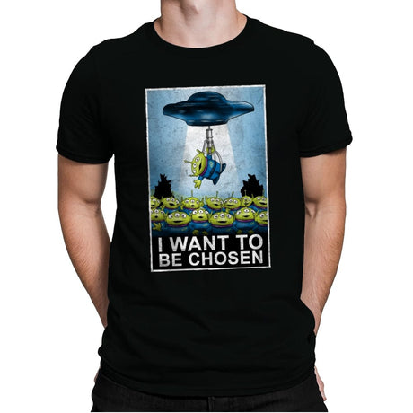 I Want to be Chosen - Mens Premium T-Shirts RIPT Apparel Small / Black