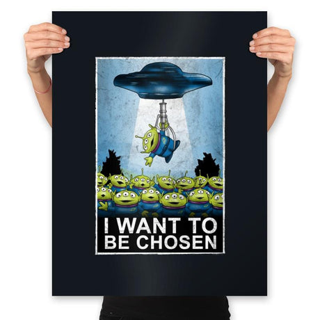 I Want to be Chosen - Prints Posters RIPT Apparel 18x24 / Black