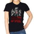 I want you for Brotherhood of Steel - Womens T-Shirts RIPT Apparel Small / Black