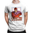 I want you for the Brotherhood - Mens Premium T-Shirts RIPT Apparel Small / White