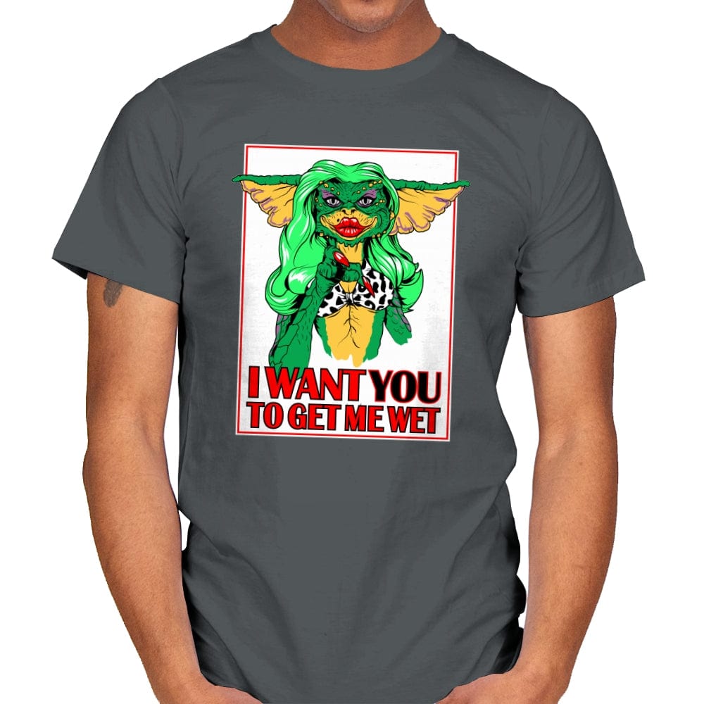 I Want You - Mens T-Shirts RIPT Apparel Small / Charcoal