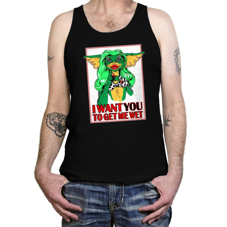 I Want You - Tanktop Tanktop RIPT Apparel X-Small / Black