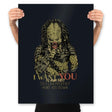 I Want You To Run Fast - Prints Posters RIPT Apparel 18x24 / Black