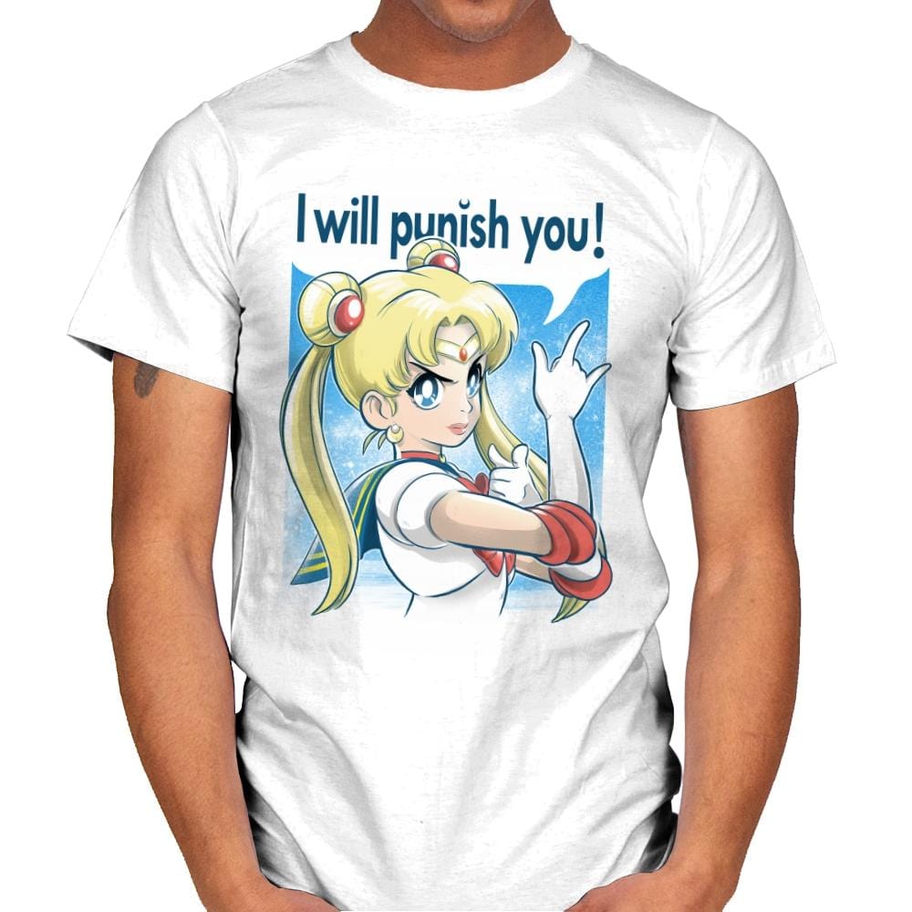 I will punish you - Mens T-Shirts RIPT Apparel Small / White