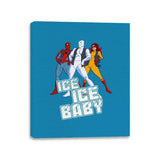 Ice Ice Baby - Canvas Wraps Canvas Wraps RIPT Apparel 11x14 / Sapphire