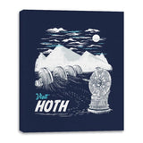 Ice Planet - Canvas Wraps Canvas Wraps RIPT Apparel 16x20 / Navy