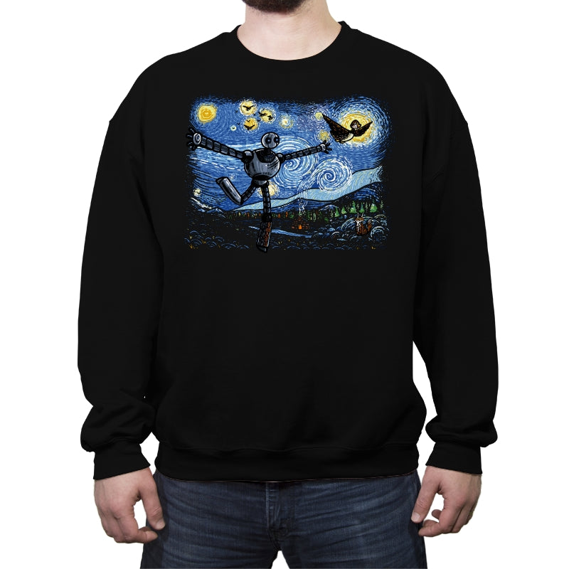 Starry Wild Night - Crew Neck Sweatshirt