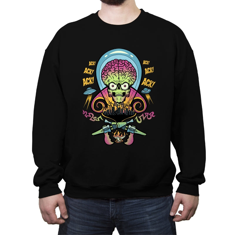 Martian Mayhem - Crew Neck Sweatshirt