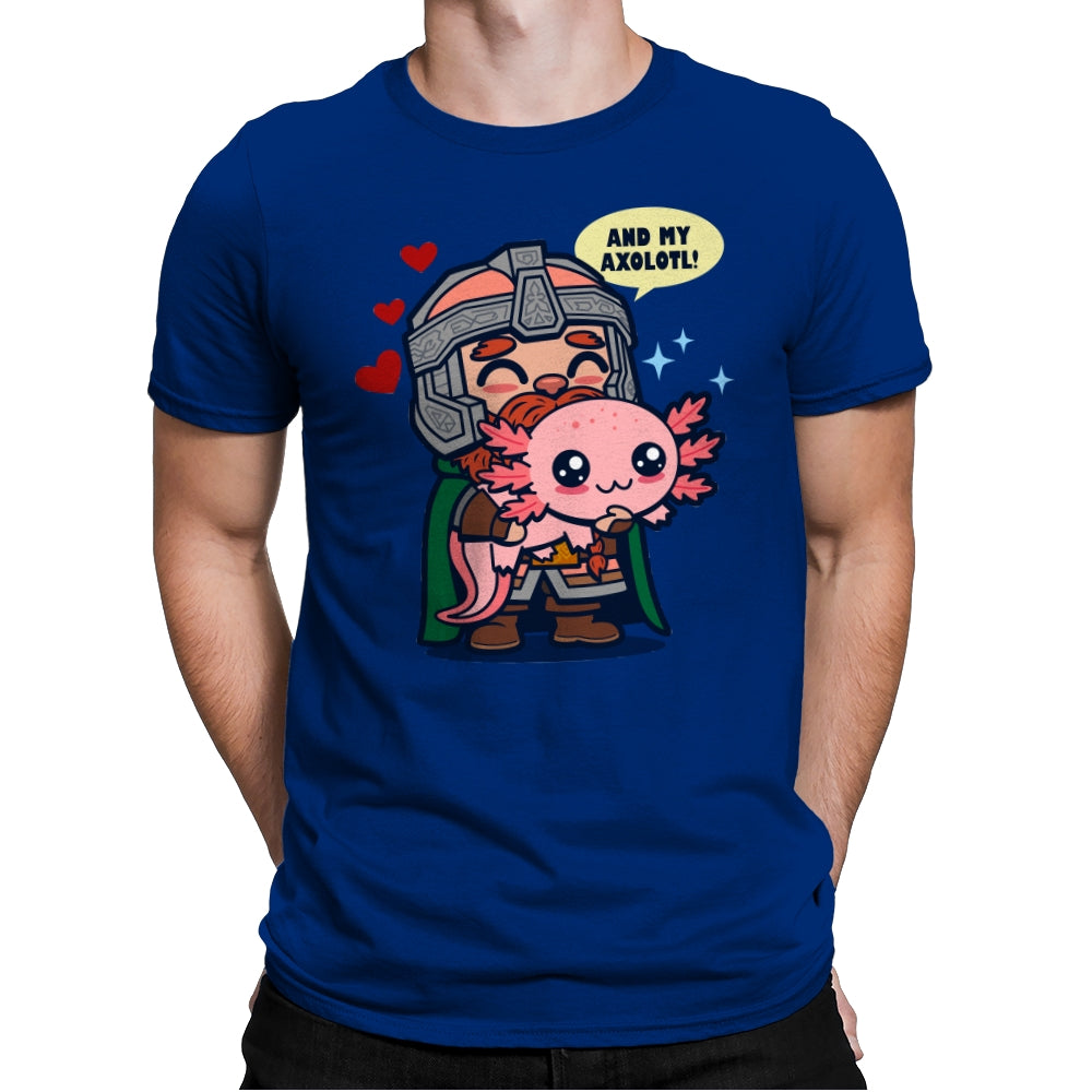 And My Axolotl! - Mens Premium