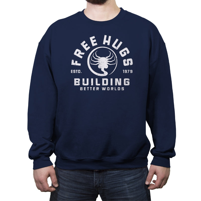 Slobbery Hug - Crew Neck Sweatshirt