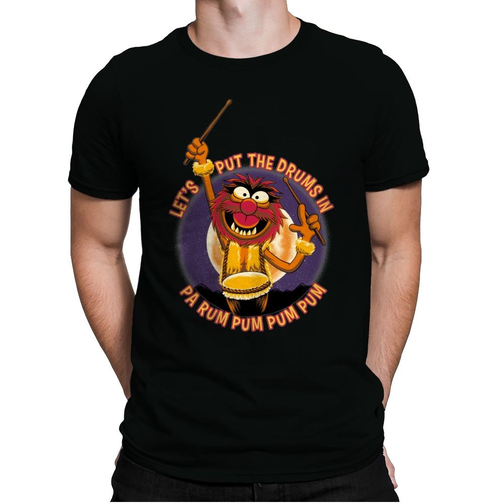 Animal Drummer Boy - Mens Premium