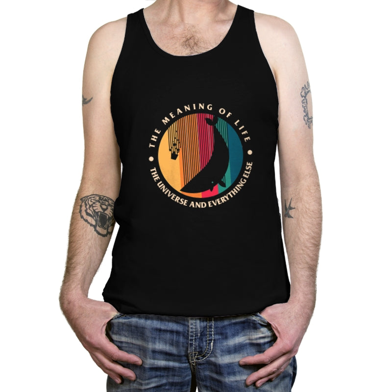 The Meaning Of Life - The Universe And Everything Else - Tanktop