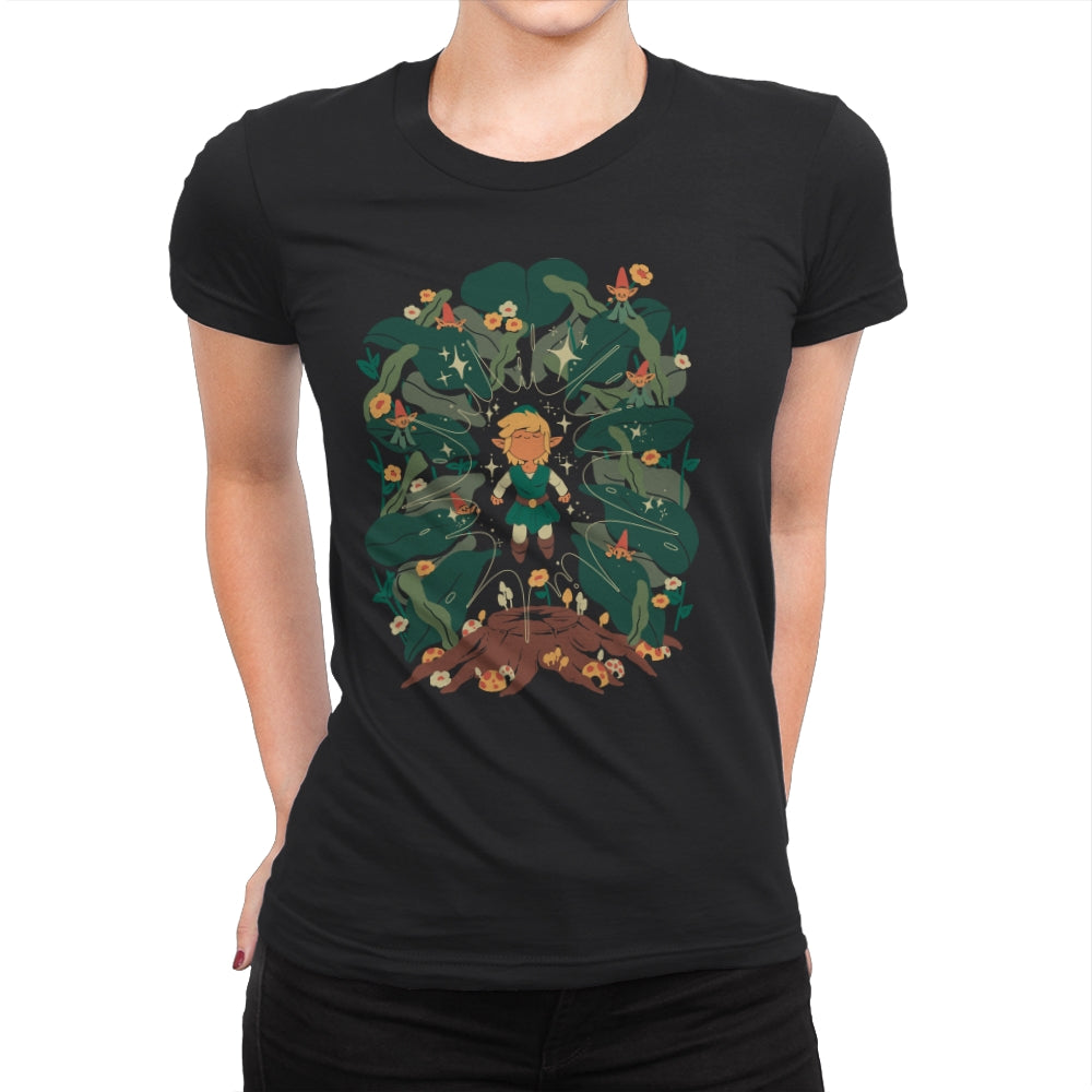 Minish Boy and Gnomes - Womens Premium