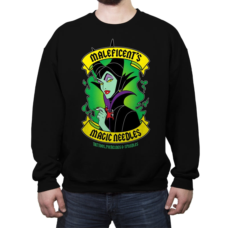 Maleficent's Magic Needles - Crew Neck Sweatshirt