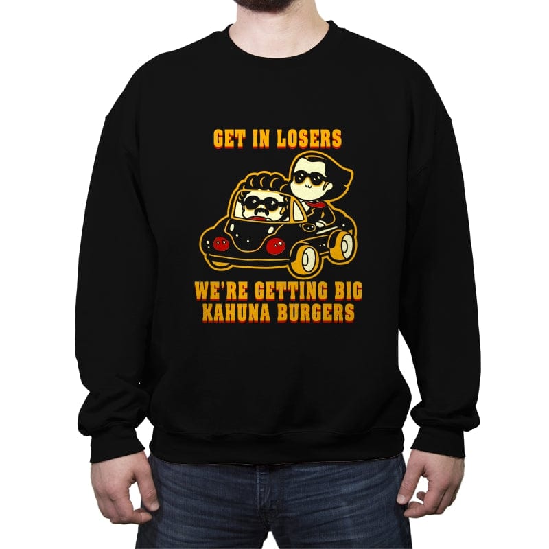 Burgers Fiction - Crew Neck Sweatshirt