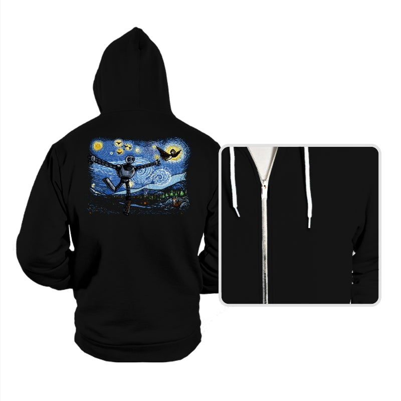 Starry Wild Night - Hoodies