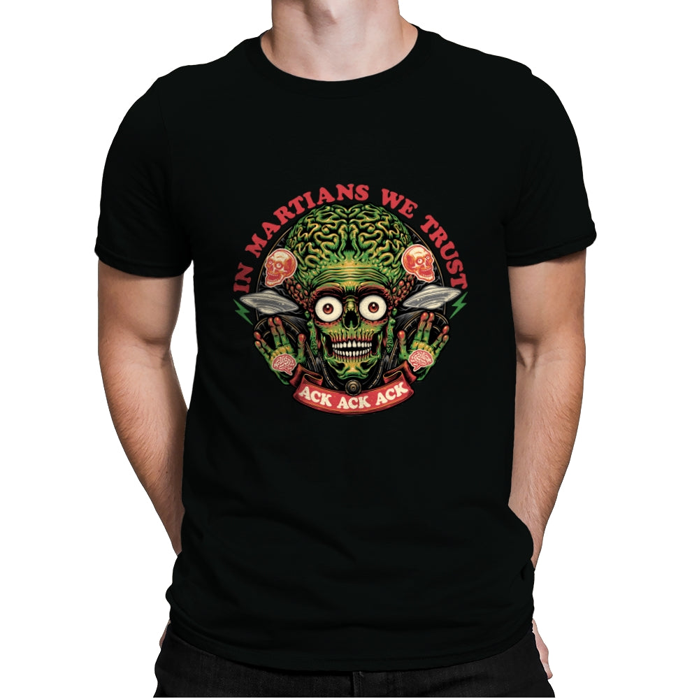 In Martians We Trust - Mens Premium