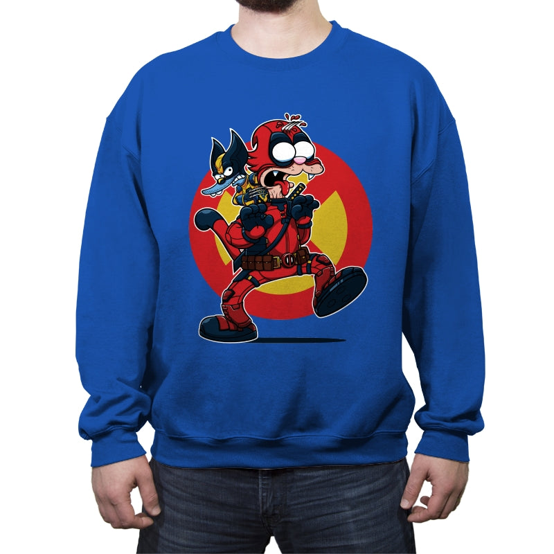 The Wolvie and Dee Pee Show - Crew Neck Sweatshirt