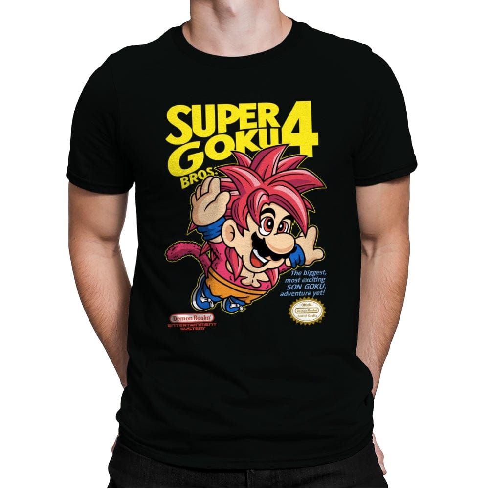 Super Goku Bros 4 - Mens Premium