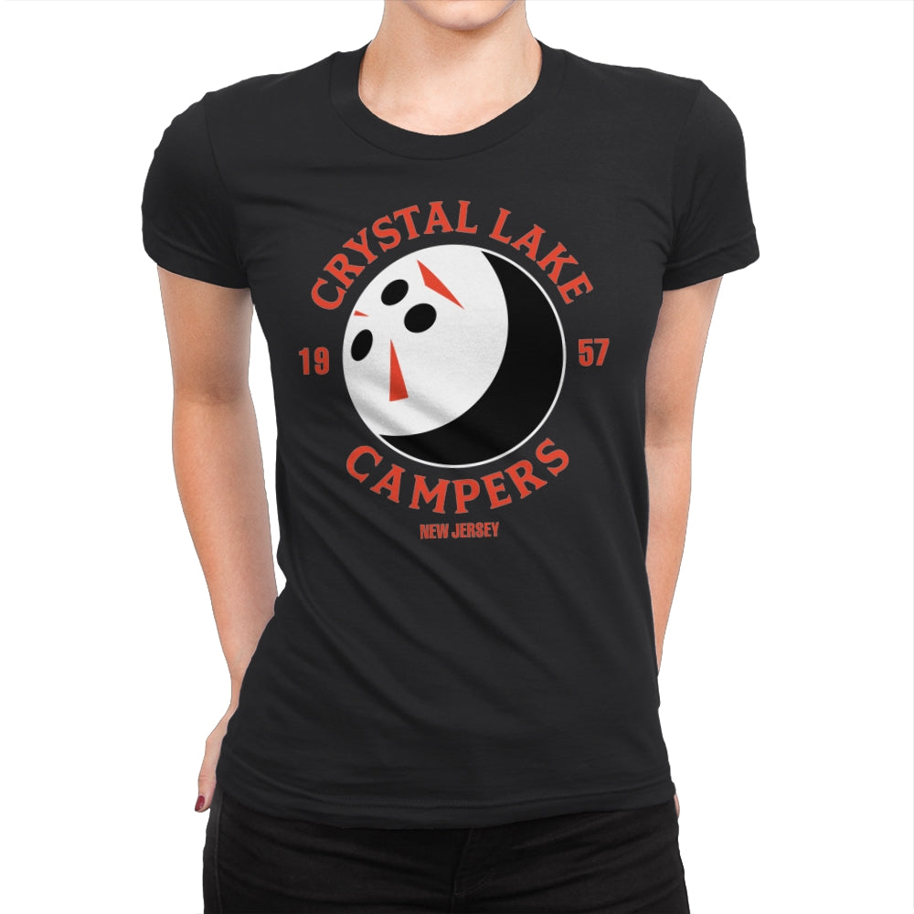 Crystal Lake Campers - Womens Premium