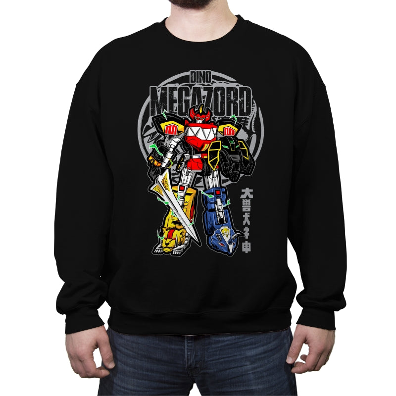 Dino Megazord - Crew Neck Sweatshirt