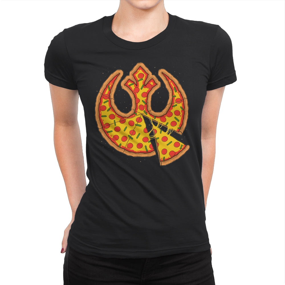 Rebel Pizza - Womens Premium