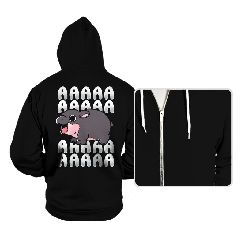 Screaming Hippo - Hoodies