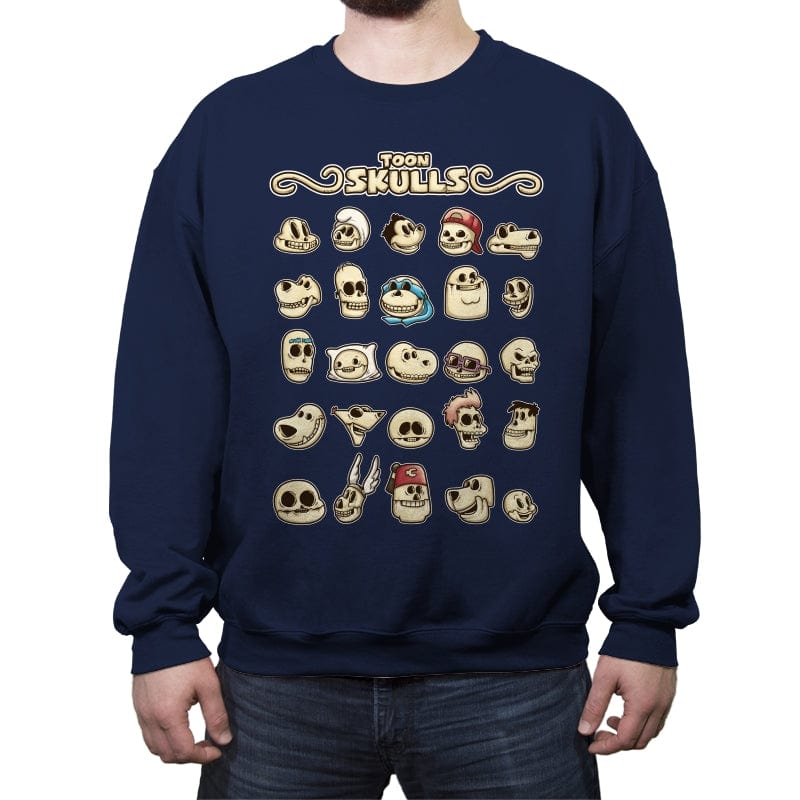 Toon Skulls - Crew Neck Sweatshirt