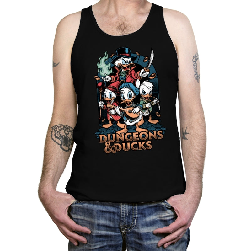 Dungeons and Ducks Cartoon - Tanktop