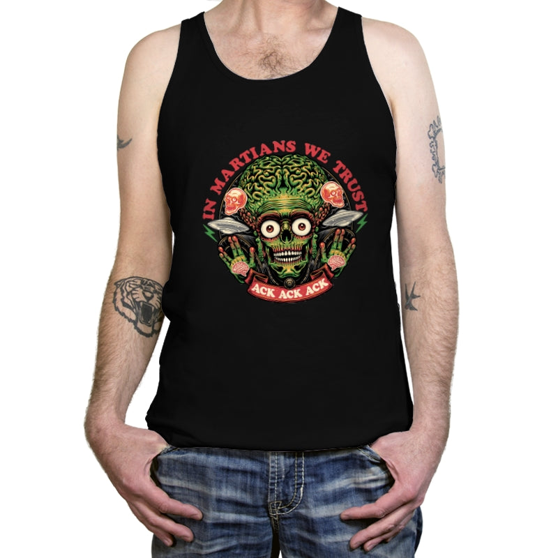 In Martians We Trust - Tanktop