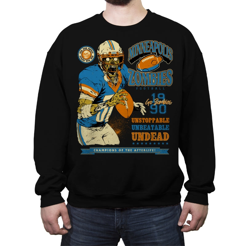 Go Zombies Go!  - Crew Neck Sweatshirt