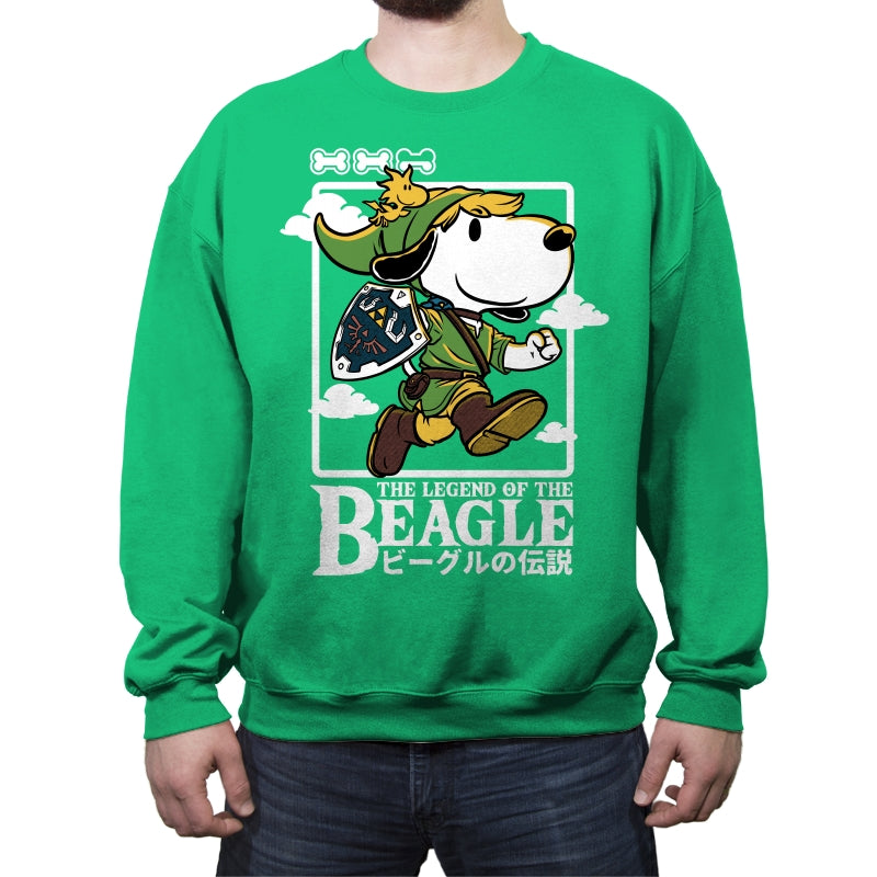 The Legend of the Beagle - Crew Neck Sweatshirt