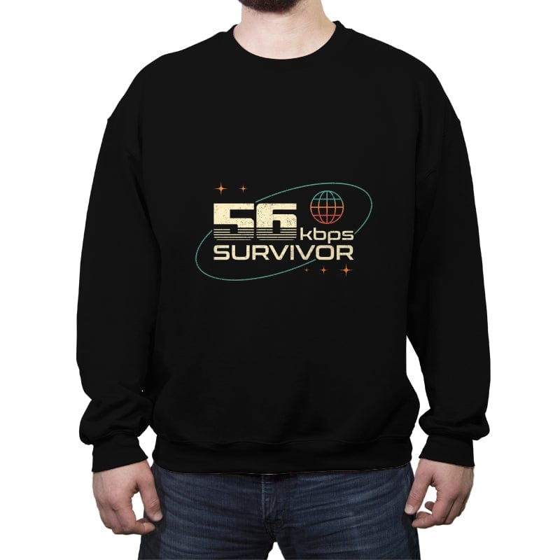 56 Kbps Survivo - Crew Neck Sweatshirt