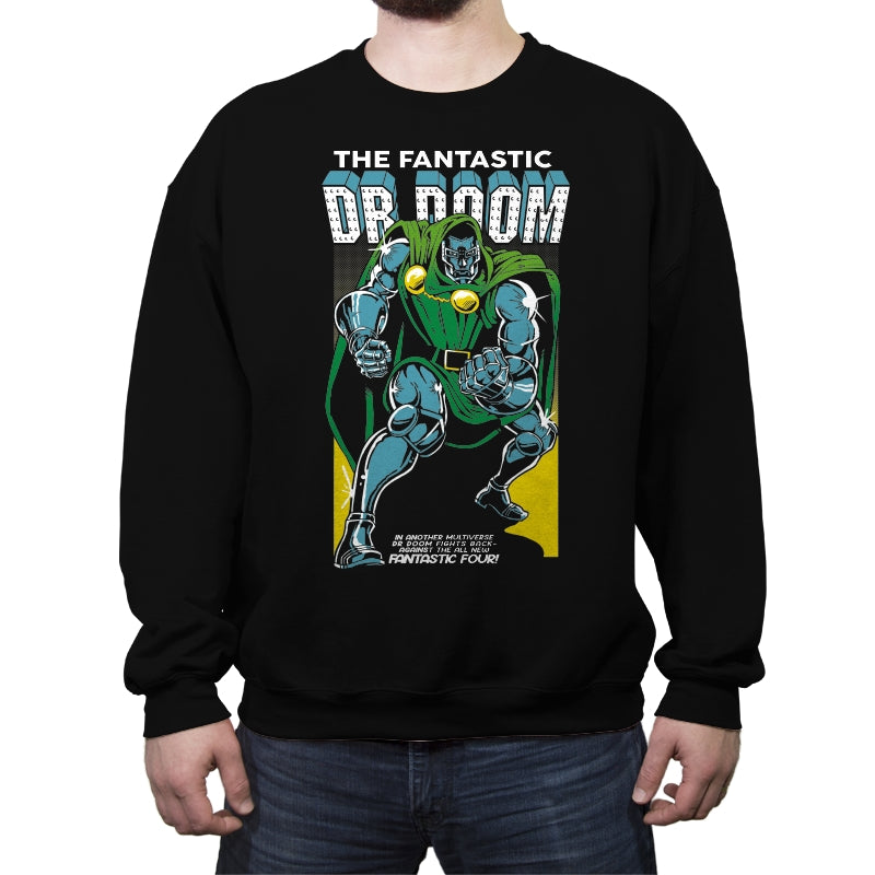 Fantastic Dr Doom - Crew Neck Sweatshirt