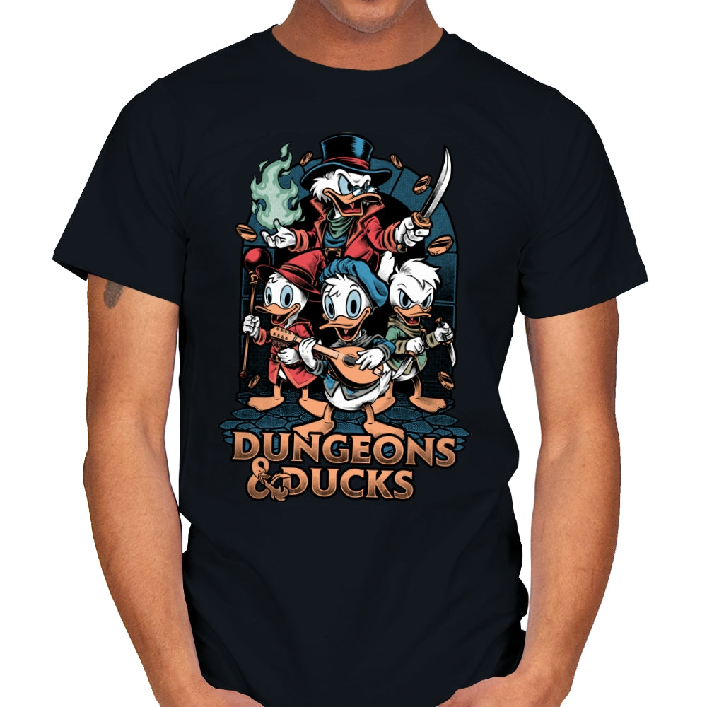 Dungeons and Ducks Cartoon - Mens