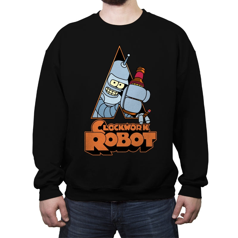 A Clockwork Robot - Crew Neck Sweatshirt