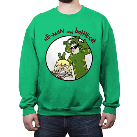 Imaginary Masters - Crew Neck Sweatshirt Crew Neck Sweatshirt RIPT Apparel Small / Irish Green