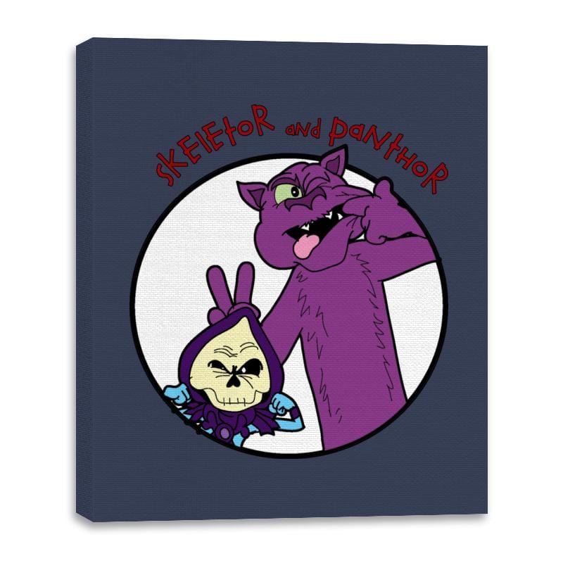 Imaginary Myaah! - Canvas Wraps Canvas Wraps RIPT Apparel 16x20 / Navy