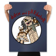 Imaginary Predator - Prints Posters RIPT Apparel 18x24 / Navy