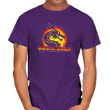 Immortal Dragon - Kamehameha Tees - Mens T-Shirts RIPT Apparel Small / Purple