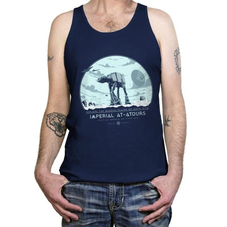 Imperial Tours - Best Seller - Tanktop Tanktop RIPT Apparel X-Small / Navy