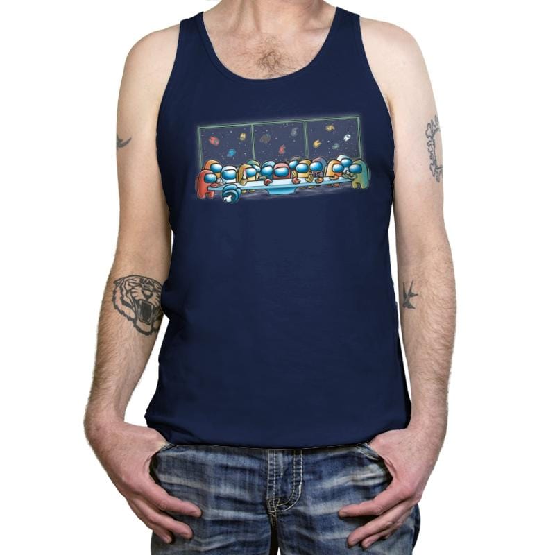 Impostor Supper - Tanktop Tanktop RIPT Apparel X-Small / Navy